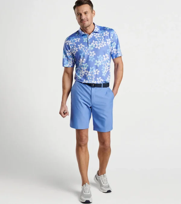 Travel Well | Coastal Adventure | Polos-Peter Millar Travel Well | Coastal Adventure | Polos Abstract Floral Performance Jersey Polo