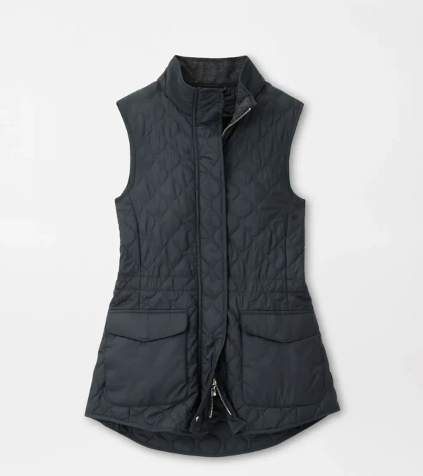 U.S. Open Collection-Peter Millar U.S. Open Collection Addison Quilted Travel Vest