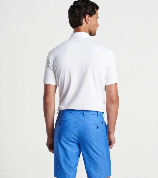 Polos-Peter Millar Polos Albatross Cotton Blend Piqué Polo