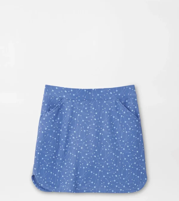 Crown-Peter Millar Crown Alice Short Putt Petal Hem Skort