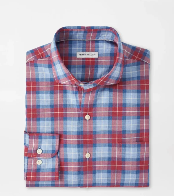 Coastal Adventure | U.S. Open Collection-Peter Millar Coastal Adventure | U.S. Open Collection Alton Cotton Sport Shirt