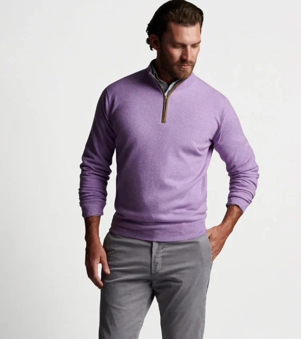 Sweaters | Sport Shirts-Peter Millar Sweaters | Sport Shirts Artisan Crafted Cashmere Flex Quarter-Zip