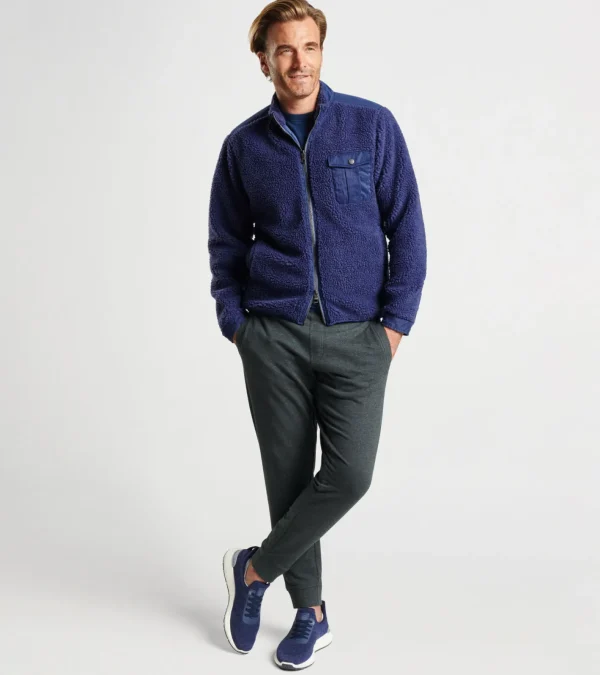 Coastal Adventure | U.S. Open Collection-Peter Millar Coastal Adventure | U.S. Open Collection Autumn Pile Fleece Jacket