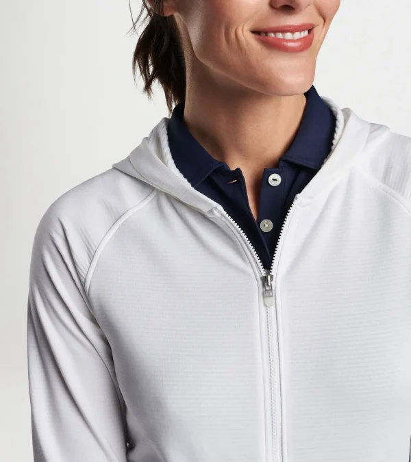 Crown-Peter Millar Crown Beaumont Full-Zip Hoodie