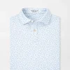 Active-Peter Millar Active Birdie Time Youth Performance Jersey Polo