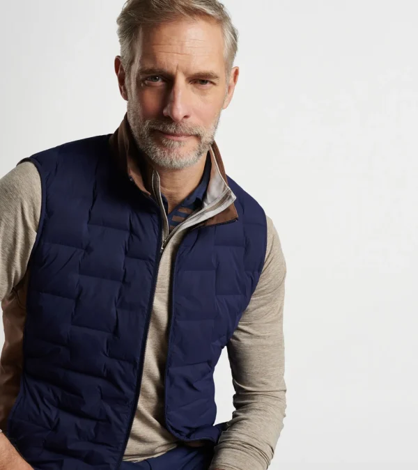 Travel Well | Coastal Adventure | U.S. Open Collection | Jackets & Coats-Peter Millar Travel Well | Coastal Adventure | U.S. Open Collection | Jackets & Coats Blaze Insulated Vest