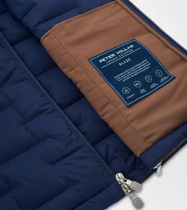 Travel Well | Coastal Adventure | U.S. Open Collection | Jackets & Coats-Peter Millar Travel Well | Coastal Adventure | U.S. Open Collection | Jackets & Coats Blaze Insulated Vest