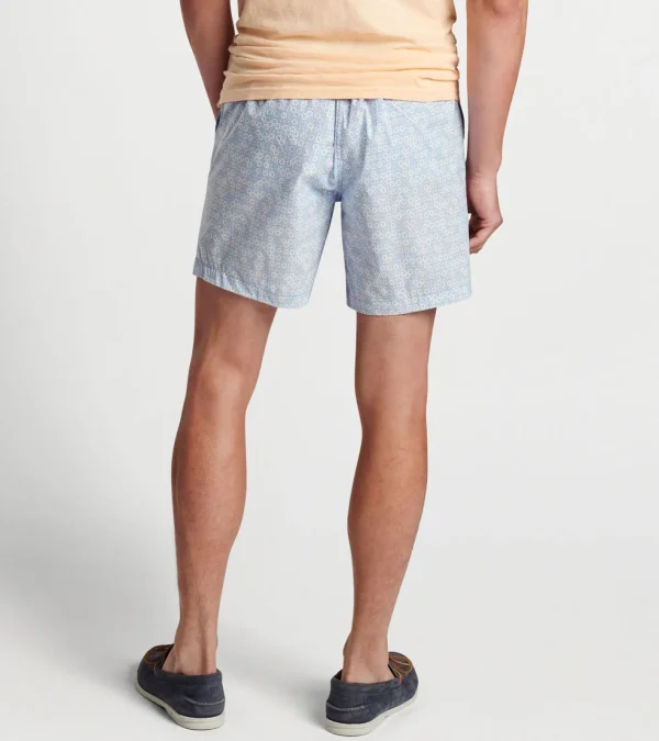 Travel Well | T-Shirts-Peter Millar Travel Well | T-Shirts Cain Swim Trunk