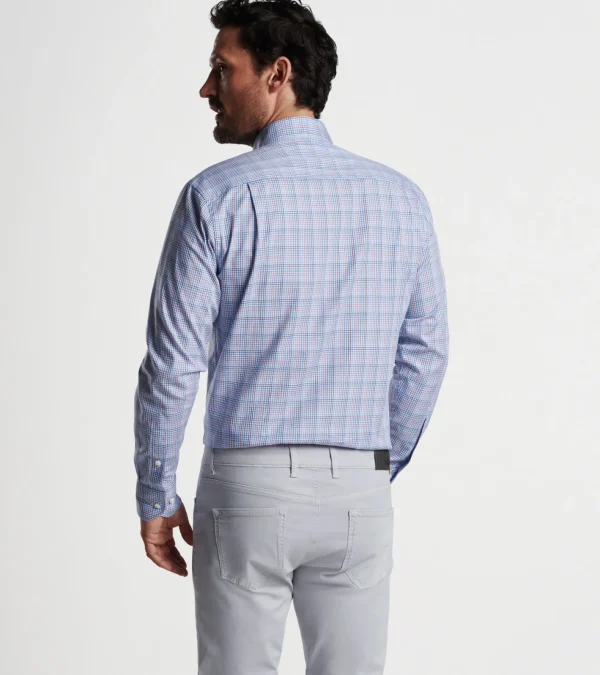 For The Course | Coastal Adventure-Peter Millar For The Course | Coastal Adventure Castillo Cotton Sport Shirt