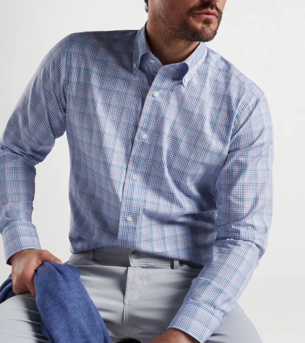 For The Course | Coastal Adventure-Peter Millar For The Course | Coastal Adventure Castillo Cotton Sport Shirt