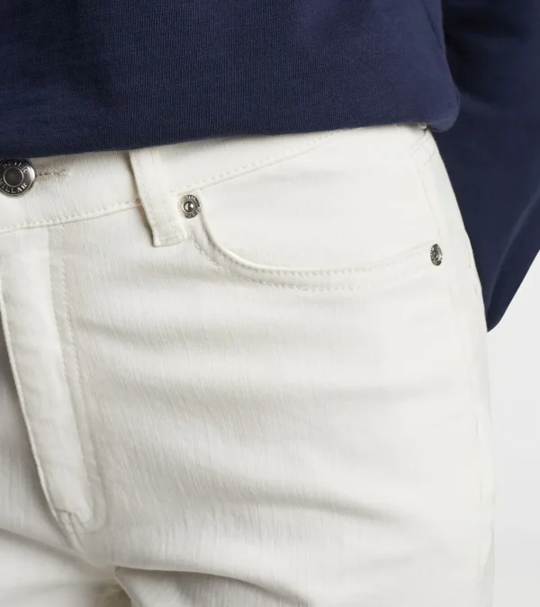 U.S. Open Collection-Peter Millar U.S. Open Collection Crawford High Rise Straight Crop Jean