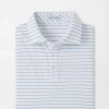 Polos-Peter Millar Polos Crown Comfort Cotton Polo Harp Stripe