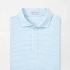 Polos-Peter Millar Polos Crown Comfort Cotton Polo Range Stripe