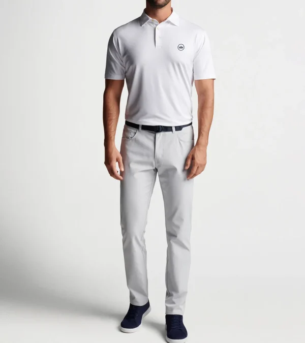 Travel Well | Polos-Peter Millar Travel Well | Polos Crown Seal Solid Performance Jersey Polo