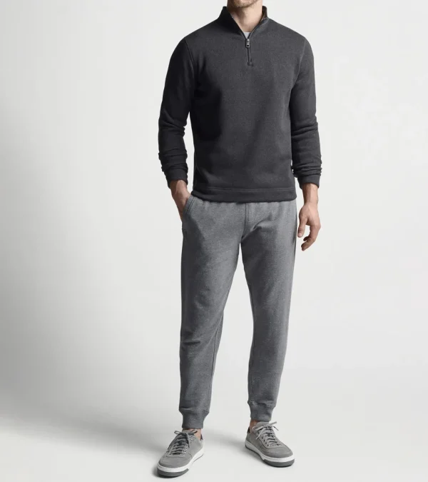 Sweaters-Peter Millar Sweaters Crown Sweater Fleece Quarter Zip