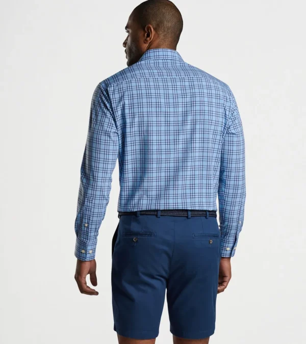 Coastal Adventure-Peter Millar Coastal Adventure Darien Performance Poplin Sport Shirt