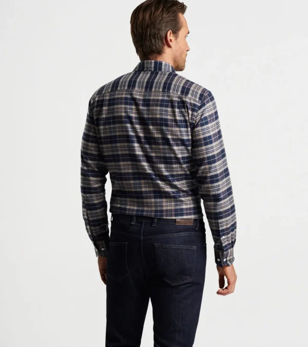 For The Course | Coastal Adventure | U.S. Open Collection-Peter Millar For The Course | Coastal Adventure | U.S. Open Collection Davol Italian Flannel Sport Shirt