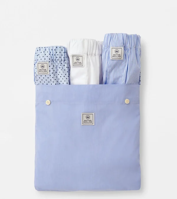 Coastal Adventure | T-Shirts-Peter Millar Coastal Adventure | T-Shirts Dempsey Three-Pack Cotton Boxer