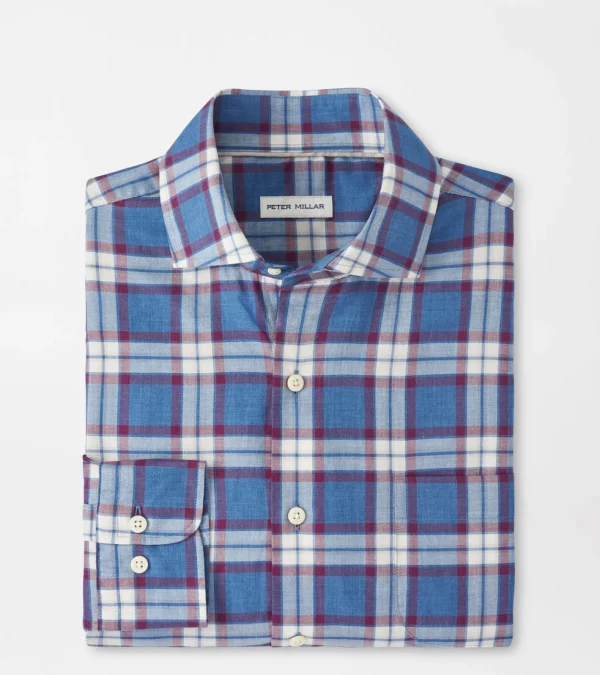 Coastal Adventure | U.S. Open Collection-Peter Millar Coastal Adventure | U.S. Open Collection Ellis Cotton Sport Shirt