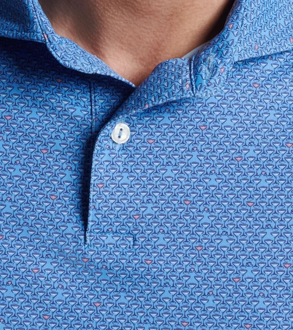 Travel Well | Coastal Adventure | Polos-Peter Millar Travel Well | Coastal Adventure | Polos Espresso Martinis Performance Jersey Polo