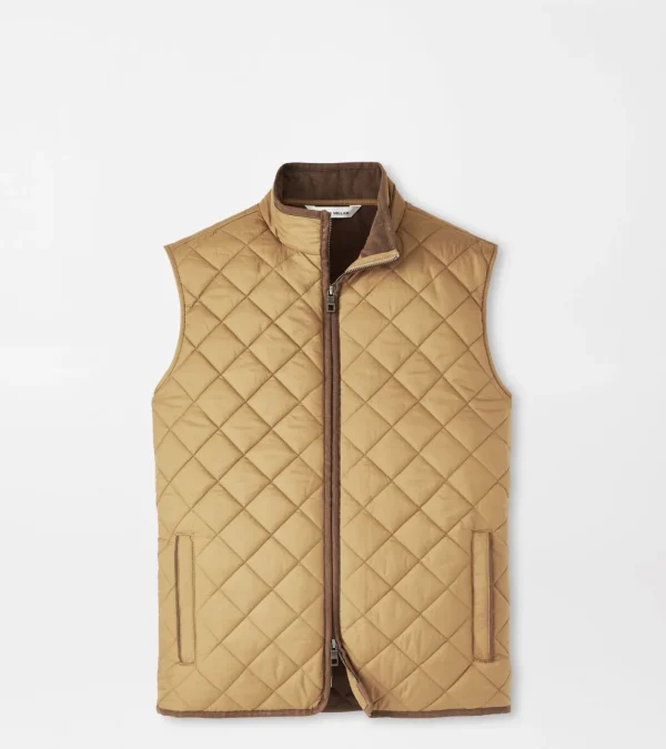 Coastal Adventure | U.S. Open Collection | Jackets & Coats-Peter Millar Coastal Adventure | U.S. Open Collection | Jackets & Coats Essex Quilted Travel Vest