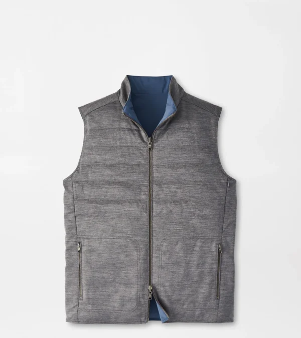 Travel Well | Coastal Adventure | U.S. Open Collection | Jackets & Coats-Peter Millar Travel Well | Coastal Adventure | U.S. Open Collection | Jackets & Coats Excursionist Flex Reversible Knit Vest