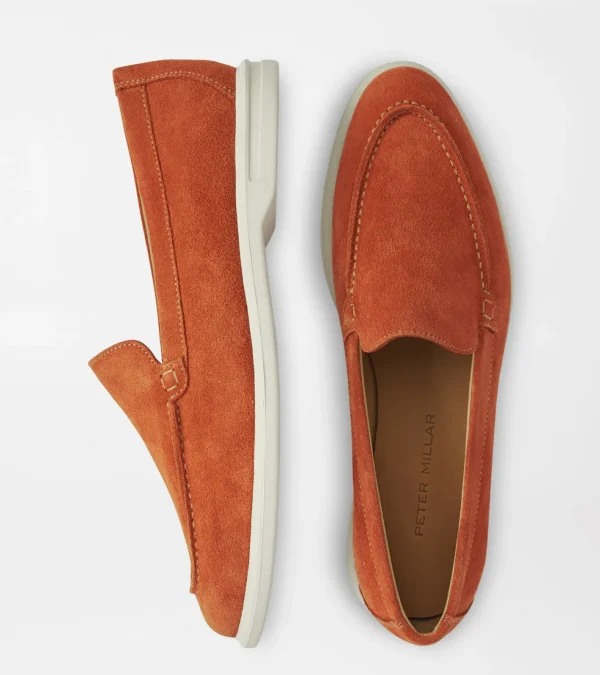 U.S. Open Collection-Peter Millar U.S. Open Collection Excursionist Venetian Shearling Loafer