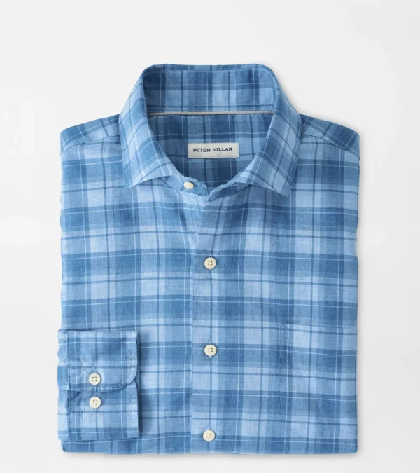 Coastal Adventure | U.S. Open Collection-Peter Millar Coastal Adventure | U.S. Open Collection Fillmore Cotton Sport Shirt