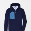 Travel Well-Peter Millar Travel Well Flex Adapt Half-Zip Hoodie