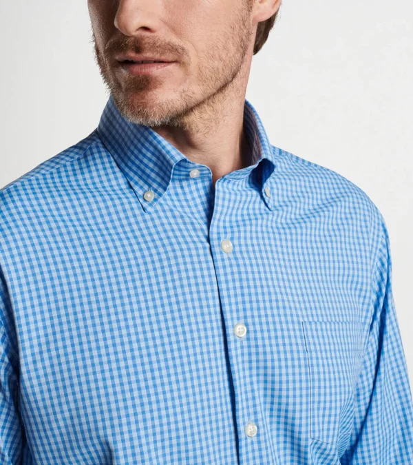 Coastal Adventure | U.S. Open Collection-Peter Millar Coastal Adventure | U.S. Open Collection Geary Performance Twill Sport Shirt