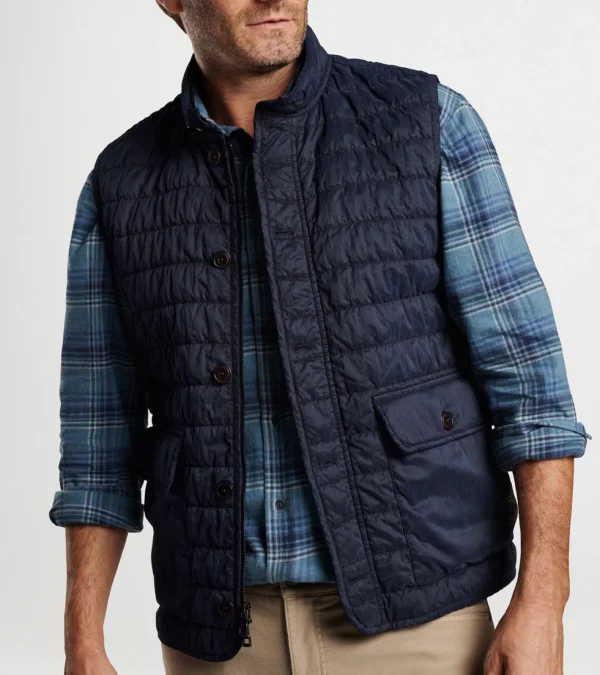 Coastal Adventure | U.S. Open Collection | Jackets & Coats-Peter Millar Coastal Adventure | U.S. Open Collection | Jackets & Coats Greenwich Garment-Dyed Vest