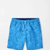 T-Shirts-Peter Millar T-Shirts Henri Botanical Swim Trunk