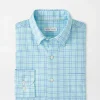 Coastal Adventure-Peter Millar Coastal Adventure Heron Cotton Sport Shirt