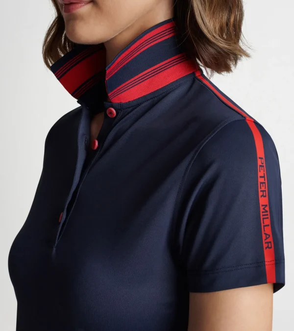 Crown | Find Your Fit-Peter Millar Crown | Find Your Fit Hicks Stripe Collar Sport Polo