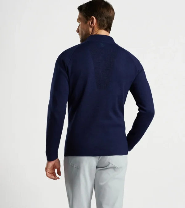 Sport Shirts-Peter Millar Sport Shirts Holmes Quarter-Zip Sweater