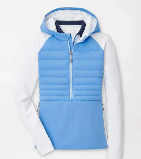 Crown-Peter Millar Crown Hooded Merge Jacket