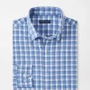 Travel Well-Peter Millar Travel Well Joplin Performance Poplin Sport Shirt