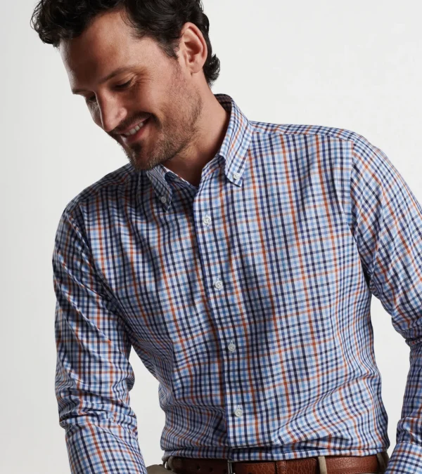 For The Course | Coastal Adventure | U.S. Open Collection-Peter Millar For The Course | Coastal Adventure | U.S. Open Collection Lenox Cotton Sport Shirt