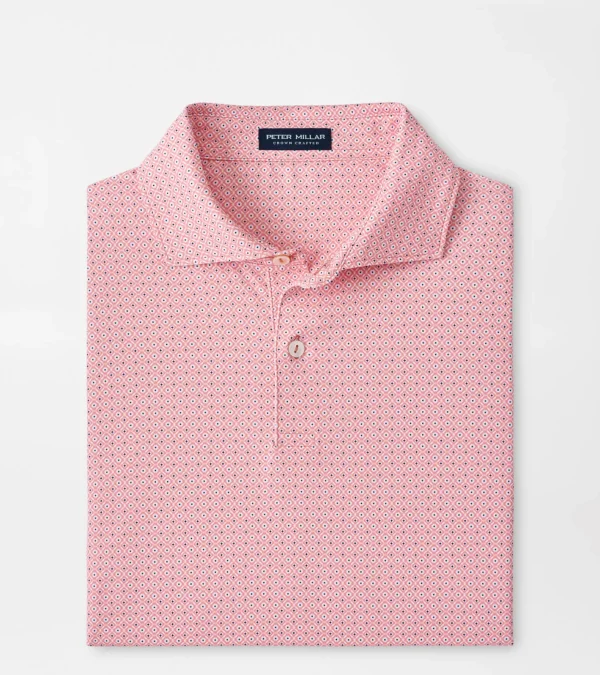 Travel Well | Coastal Adventure | Polos-Peter Millar Travel Well | Coastal Adventure | Polos Lloyd Dot Geo Performance Jersey Polo