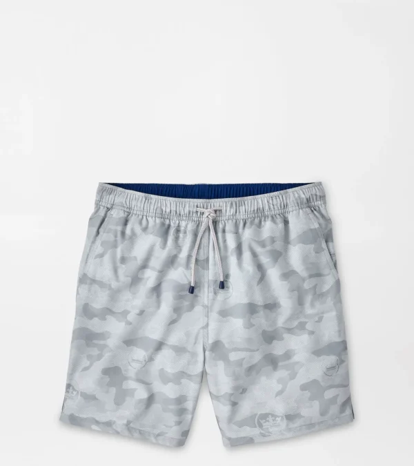 T-Shirts-Peter Millar T-Shirts Logo Camo Swim Trunk