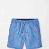 T-Shirts-Peter Millar T-Shirts Making Waves Swim Trunk