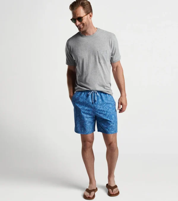 T-Shirts-Peter Millar T-Shirts Mezcal Mayhem Swim Trunk