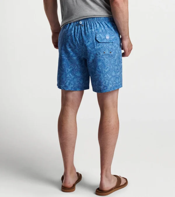 T-Shirts-Peter Millar T-Shirts Mezcal Mayhem Swim Trunk