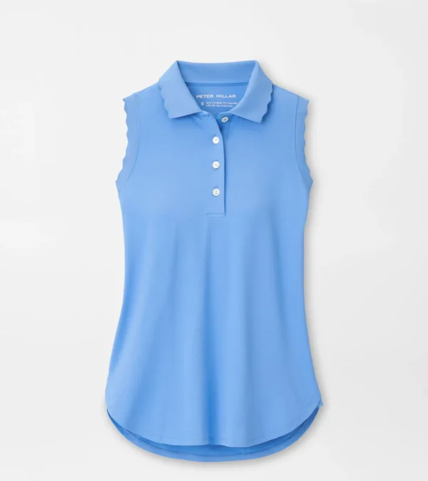 Crown | Find Your Fit-Peter Millar Crown | Find Your Fit Opal Sleeveless Stretch Jersey Polo