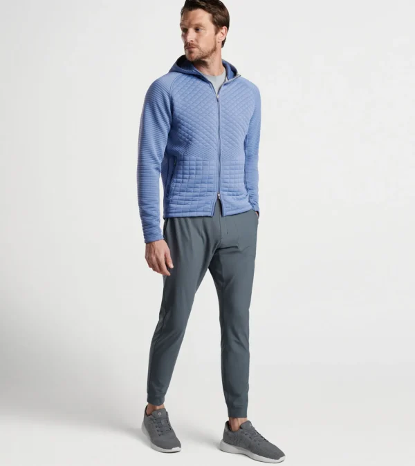 Sweaters-Peter Millar Sweaters Orion Performance Quilted Hoodie