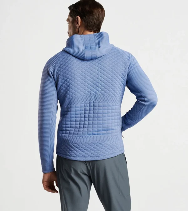 Sweaters-Peter Millar Sweaters Orion Performance Quilted Hoodie