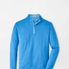 Sweaters-Peter Millar Sweaters Perth Mélange Performance Quarter-Zip