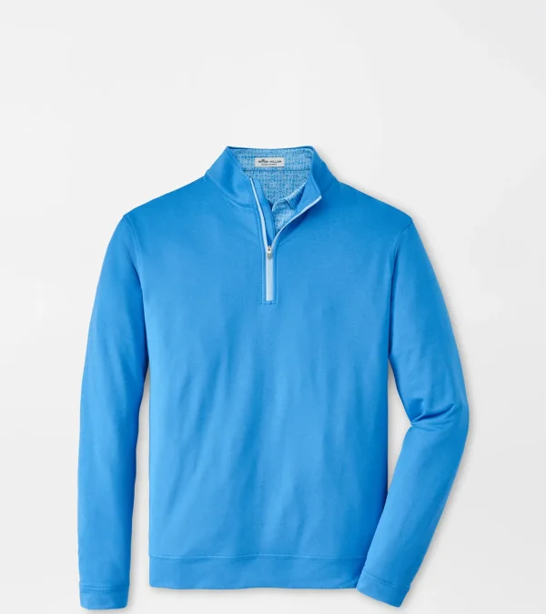 Sweaters-Peter Millar Sweaters Perth Mélange Performance Quarter-Zip