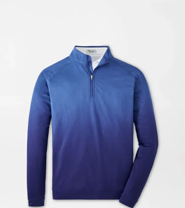 Polos | Travel Well | Sweaters-Peter Millar Polos | Travel Well | Sweaters Perth Ombre Performance Quarter-Zip