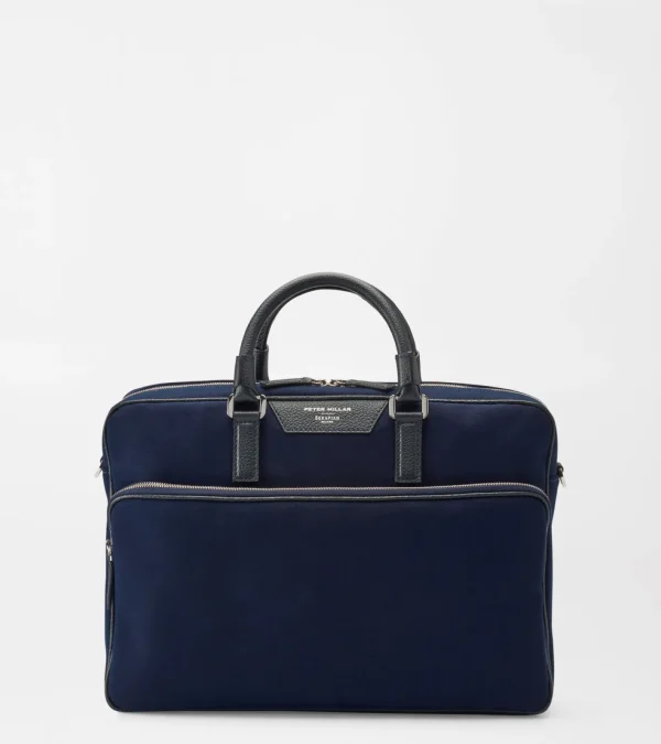 For The Course-Peter Millar For The Course X Serapian Briefcase